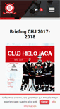 Mobile Screenshot of clubhielojaca.com